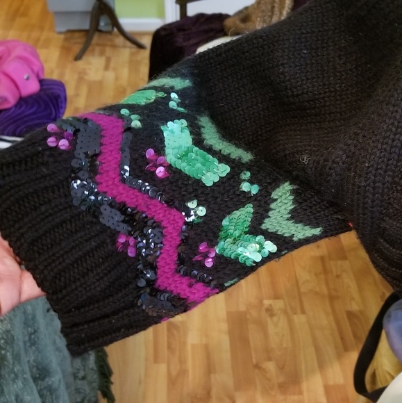 Ultra Lux French Connection Wool Bolero Sweater - Picture 3 of 5